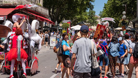La circulation dans les rues est étudiée pour que le festival puisse se déployer cette année. - © JB Loiseau