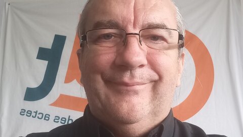 Eric Leborgne, délégué central adjoint CFDT -