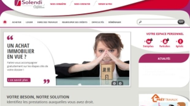 Solendi étoffe ses services sur son nouveau site