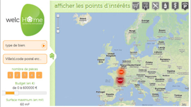 Immo-One parie sur la géolocalisation avec WelcHome