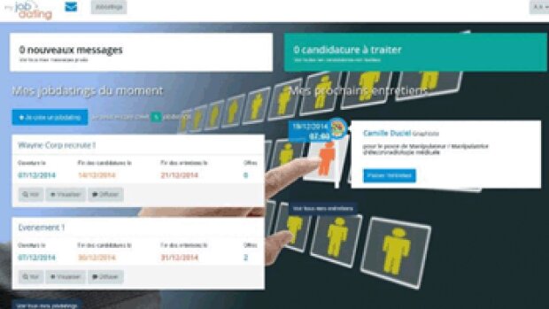 JobinLive lance une plateforme web de jobdating
