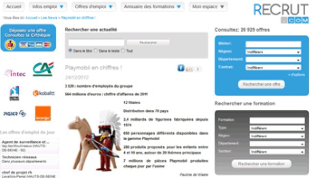 " Nous sommes en position de combat " Jean Pacra, PDG de Recrut.com