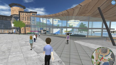 Le campus virtuel de Neoma a été créé sur mesure pour l'école - © Laval Virtual