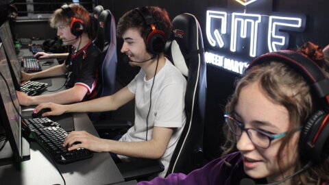 Le Queen Mary’s College compte 120 étudiants en e-sport. - © Queen Mary’s College