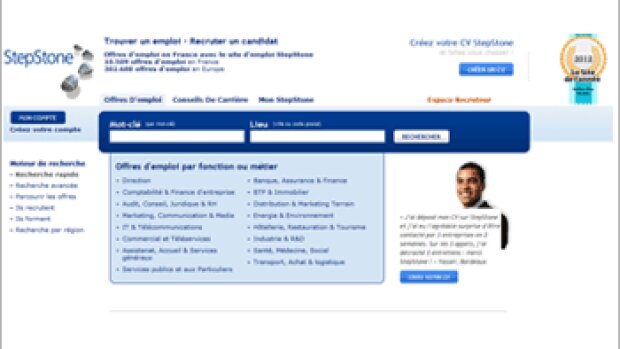 Stepstone élu meilleur site carrière 2012