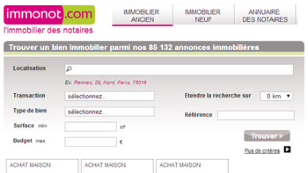 Immonot.com confirme sa position d’expert en immobilier notarial