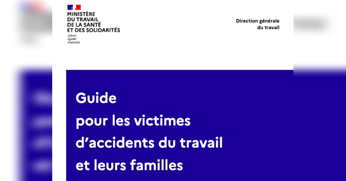 News Tank Rh Un Guide Pour Accompagner Les Victimes Daccidents Du Travail Et Leurs Familles