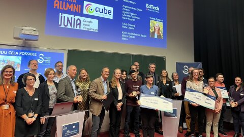La remise des prix s’est déroulée le 6 octobre à l'école d’ingénieurs Junia à Lille. - © D.R.