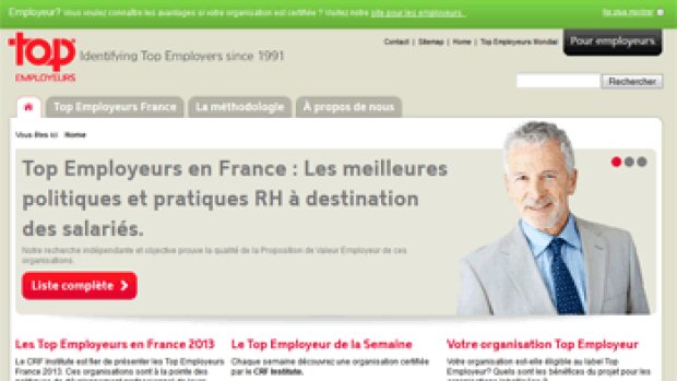 44 entreprises labélisées " top employeurs 2013 "