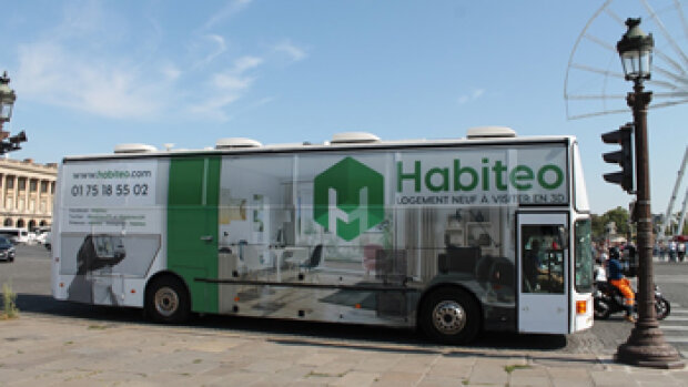 Habiteo commercialise une bulle de vente itinérante