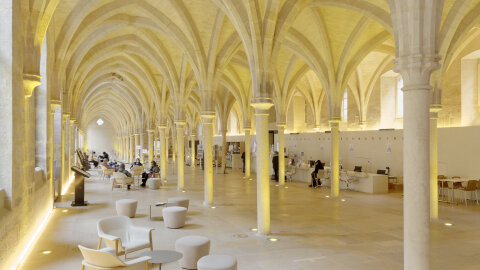 La Nef du Collège des Bernardins. - © Laurent Ardhuin