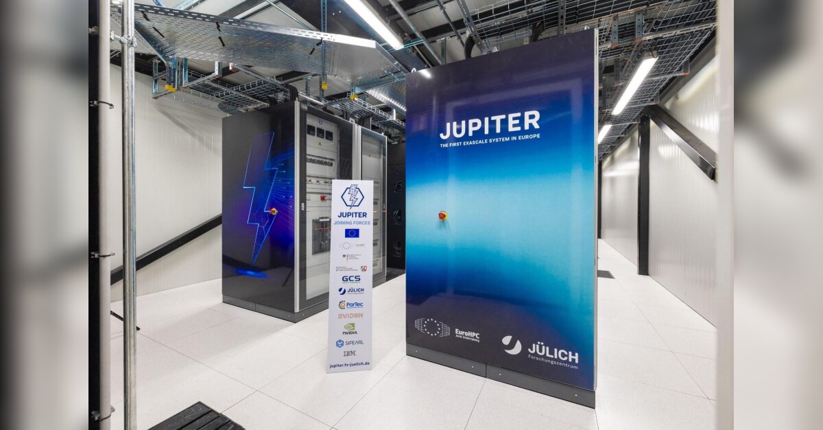 Supercomputer Module Inauguration of Jupiter supercomputer, the world's most energy ...