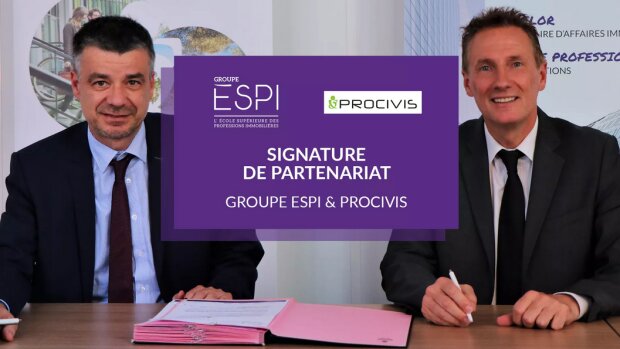 Le Groupe ESPI et Procivis mutualisent leurs réseaux