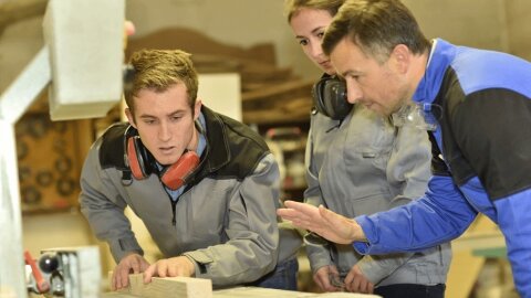 Formation en apprentissage - © D.R.