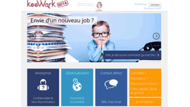 "Environ 1000 candidats s’inscrivent chaque jour sur KeeWork", Thierry Andrieux, KeeWork