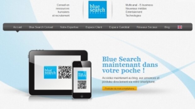 Blue Search adopte le QR code