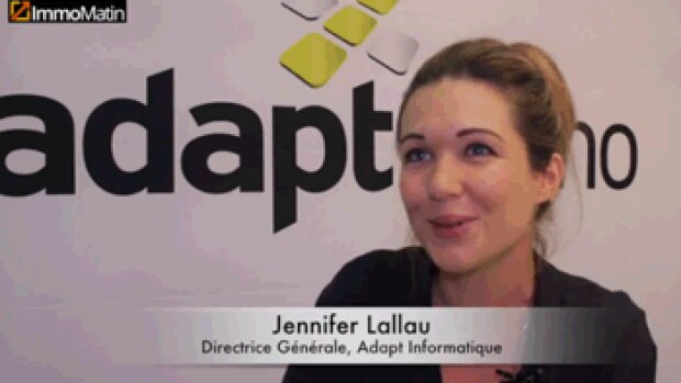 3 min avec Jennifer Lallau, directrice générale d'Adapt Informatique