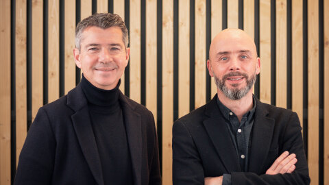 François Leverger, directeur général, et David Beaurepaire, directeur délégué du groupe HelloWork - © D.R.