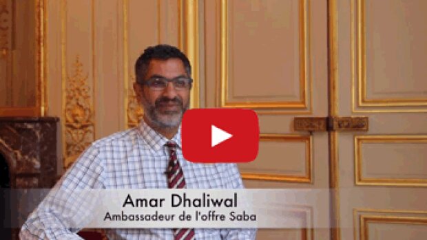 4 min 30 avec Amar Dhaliwal, ambassadeur de l’offre Saba