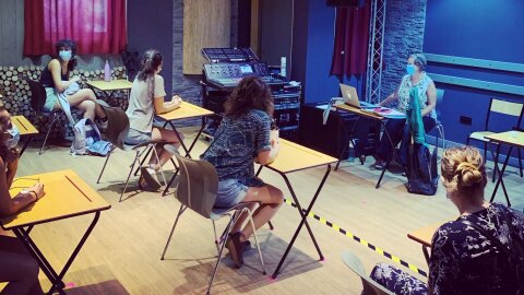 Le centre de formation du Studio des Variétés, à Paris (11e). - © D.R.
