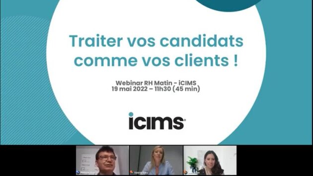 «Traiter vos candidats comme vos clients !»: webinar iCIMS avec le témoignage d’Air France en replay