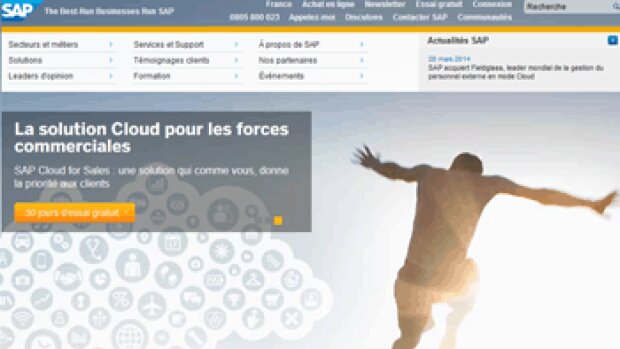 SAP annonce une croissance à 3 chiffres sur le cloud en France