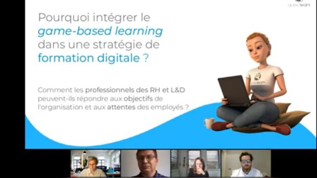 Game-Based Learning & stratégie de formation digitale: le webinaire Gamelearn en replay