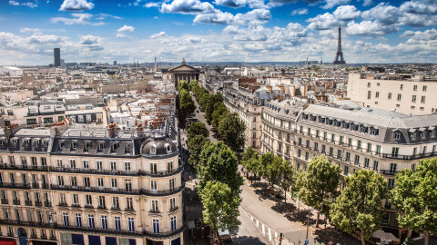 Paris, vue du ciel - © Getty Images Leonardo Patrizi