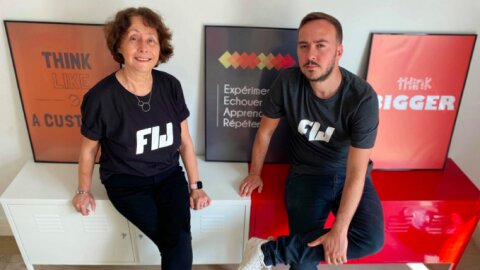 Lydie et Julien Bernady, cofondateurs de FIJ Immobilier - © D.R.