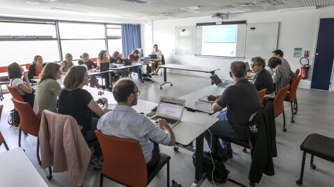 L’association a élu son nouveau bureau en avril dernier. - © France Universités-Université d’Angers