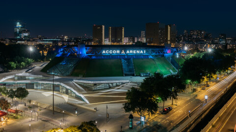 L’Accor Arena peut accueillir jusqu'à 20 000 personnes.  - © Nicko Guilhal