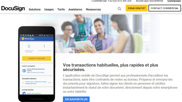 DocuSign devient membre de la FNAIM Grand Paris