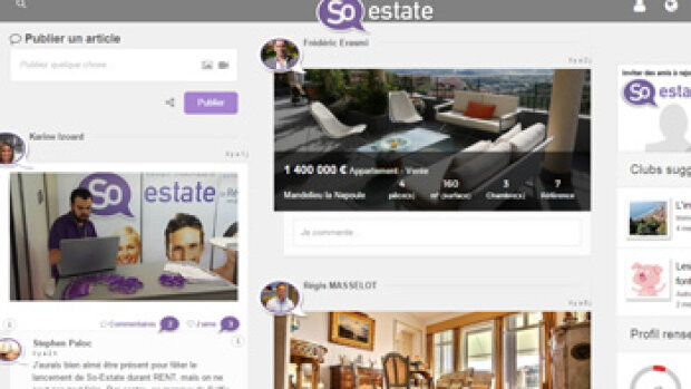 So-Estate : un nouveau réseau social pour les professionnels de l'immobilier