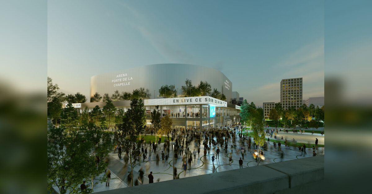 Paris : l'arena de la Porte de la Chapelle nommée Adidas Arena - News ...
