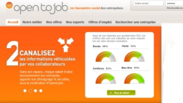 Opentojob : un baromètre social online
