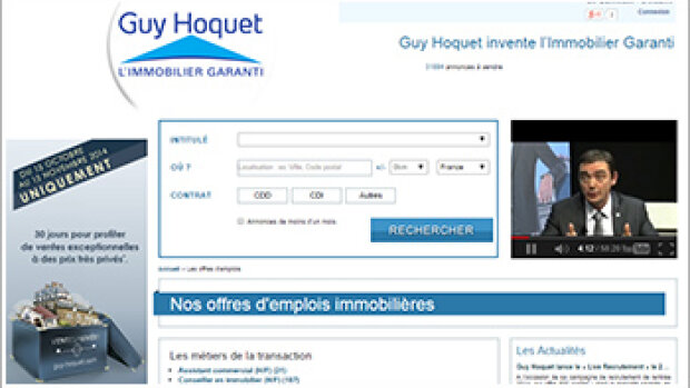 Guy Hoquet continue à recruter massivement en CDI