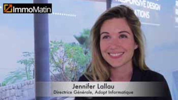3 min avec Jennifer Lallau, DG, Adapt immo