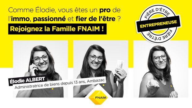 La FNAIM poursuit sa campagne « Fier d’être entrepreneur ! » avec un nouveau portrait d’adhérent