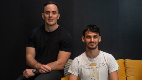 Ludovic de Jouvancourt et Sébastien Gal, les cofondateurs de la startup - © D.R.