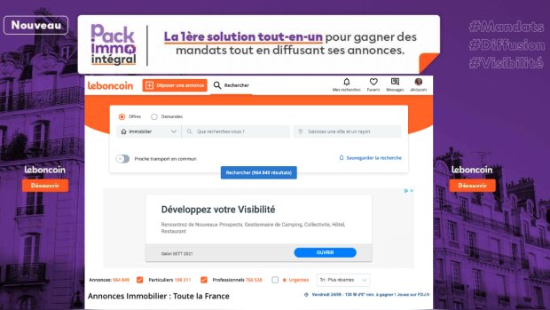 Pack Immo Intégral : la nouvelle solution "tout-en-un" de leboncoin