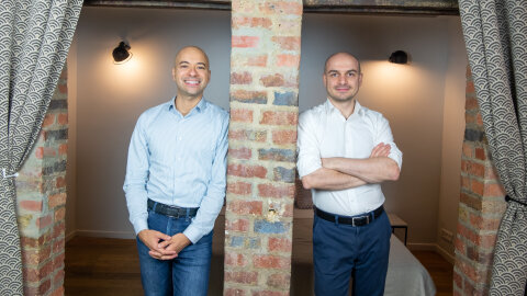 Gaëtan Mathey et Benoît Mazzetti, cofondateurs de Bernie. - © D.R.