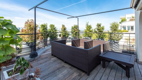 Appartement avec terrasse - © D.R.