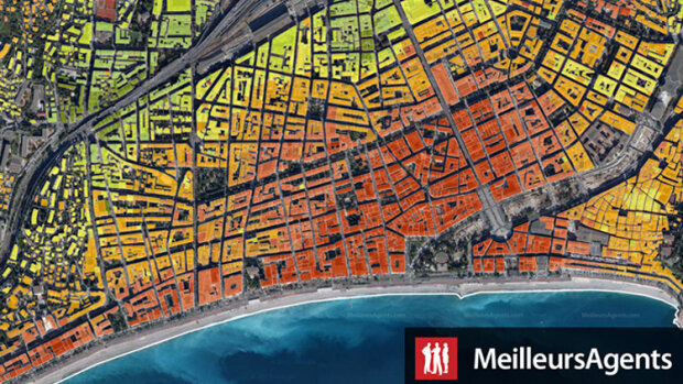 MeilleursAgents déploie sa carte des prix adresse par adresse à Lyon, Nice, Lille et Marseille