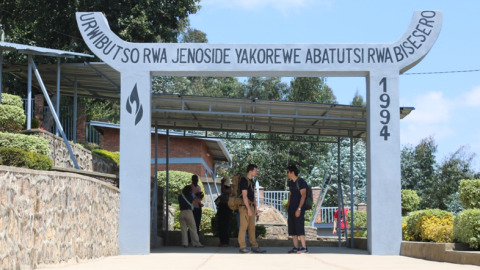 18 étudiants franco-allemands se sont rendus au Rwanda en clôture d’un cours d’histoire. - © F. Hafs