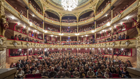 Le théâtre Molière dispose d’une salle de 800 places.  - © Florent Joliot