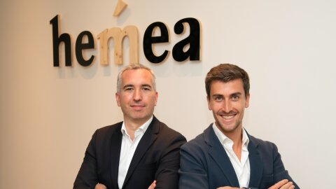 Yann Depoys et Matthieu Burin, directeur général et CEO de Hemea - © D.R.