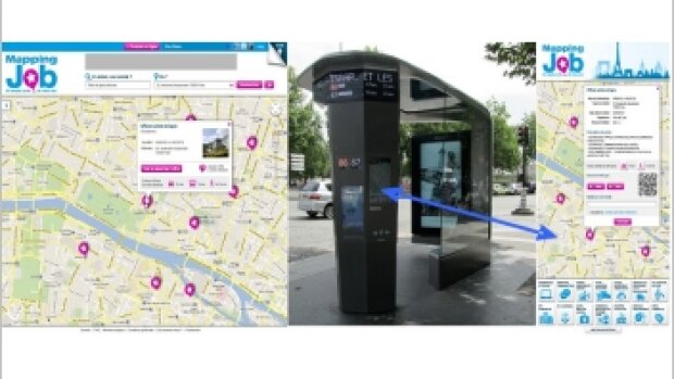 MappingJob : l'offre d'emploi géolocalisée