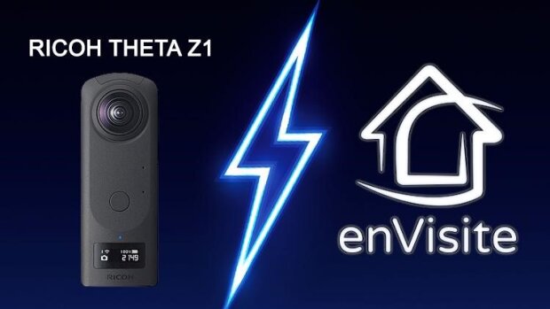 Ricoh Theta Z1 et enVisite, la réalisation de visites virtuelles au summum