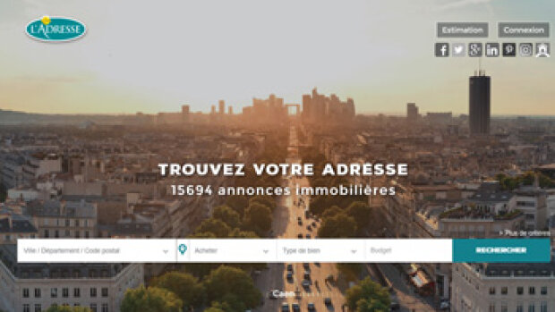 L'immobilier neuf inspire le réseau L'Adresse