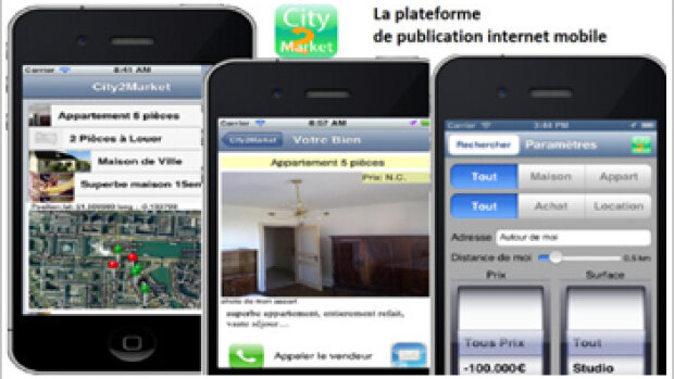 City2Market : une nouvelle application pour géolocaliser les biens